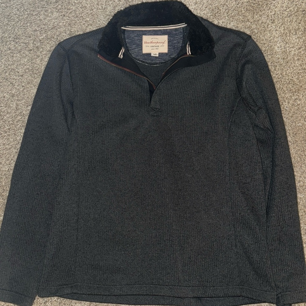 Weatherproof Vintage Pull Over Sweaterfleece 1/4 … - image 1